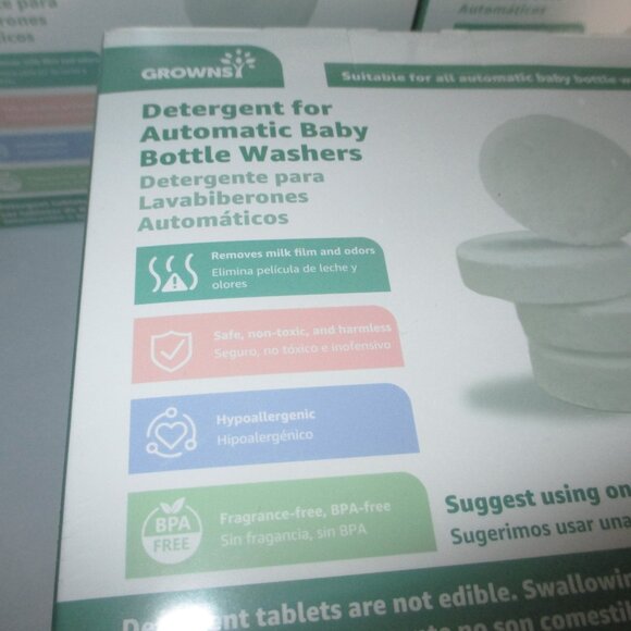 240 Detergent Washing Tablets for Momcozy, Baby Brezza, Papablic Bottle Washer - Picture 6 of 9